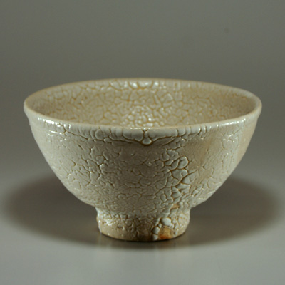 萩茶碗(かいらぎ)