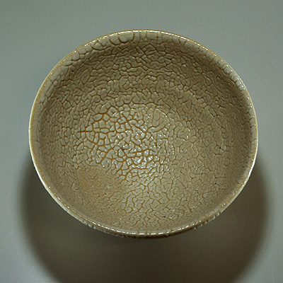 萩茶碗(かいらぎ)
